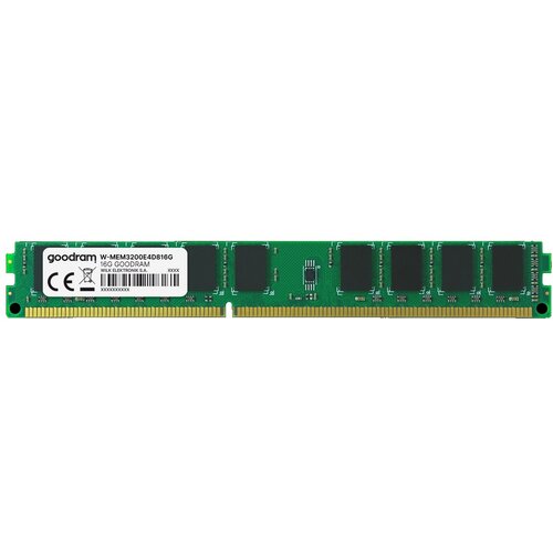 Goodram UDIMM ECC VLP 16GB 2Rx8 3200MHz PC4-25600 W-MEM3200E4D816G Cijene