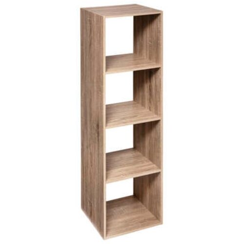 5five Five polica 4 otvora modul 35,5x32x134cm furnir natur Slike