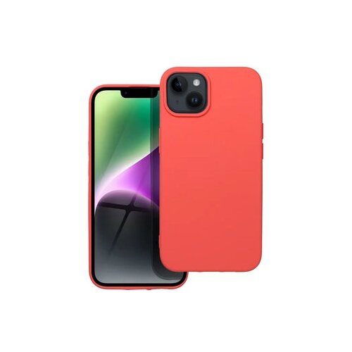 Mobiline.si Gumijasti / gel etui Silicone Lite za Apple iPhone 14 (6.1&amp;quot;) - roza Slike