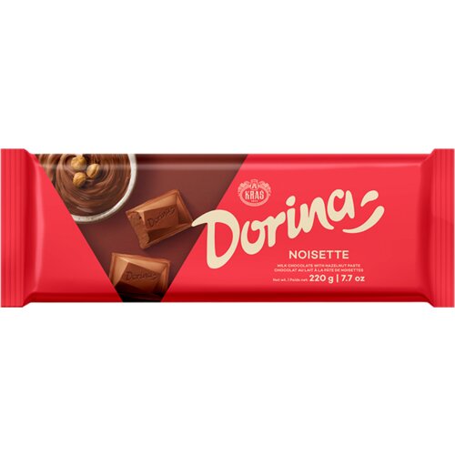 Kraš Čokolada DORINA noisette 220g Cene