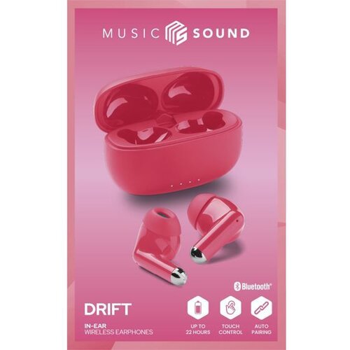 Cellular Line Drift TWS bubice, roze Slike