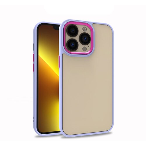  Futrola CLEAR SA BAMPEROM za Xiaomi Redmi Note 12 4G lila Cene
