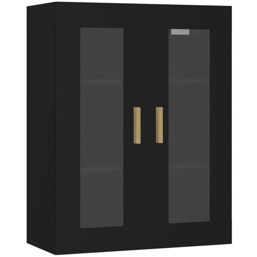 Maison Chic Viseča Stenska omarica - Zidna omarica črna 69,5x34x90 cm iu1103, (22063207) Cene