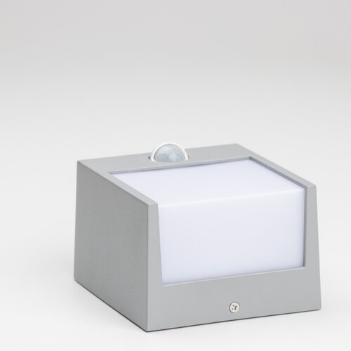  Brilagi -LED spolja&amp;scaron;nje zidno svetlo sa senzorom TERNI LED/12W/230V sivo IP44 Slike