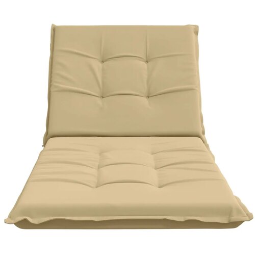  Jastučić za ležaljku GEMERT 100% poliester Bež 190 x 90 x 9 cm - Bež 190 x 90 x 9 cm Poliester Slike