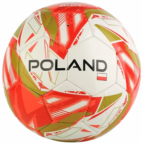 Select poland flag ball poland wht-red
