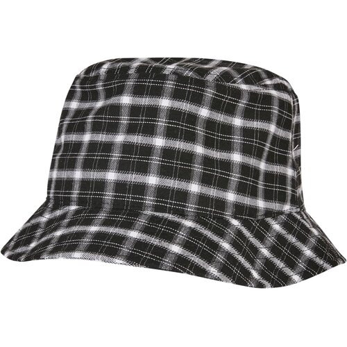 Flexfit Check Bucket Hat Black/Grey Slike