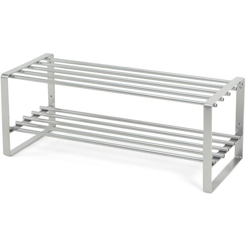 Spinder Design Metalni ormarić za cipele u srebrnoj boji Rex &amp;ndash; Slike