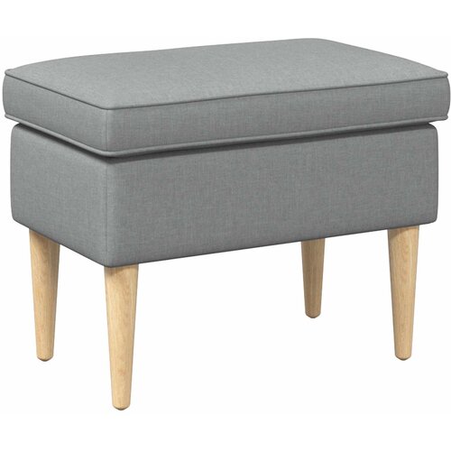  Stolica za noge Svjetlosiva 55 x 35 x 41 cm Poliester Cene