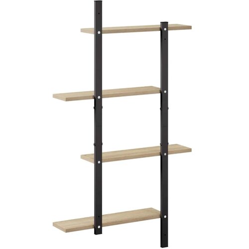  Zidna polica Hrast sonoma 61 x 13 5 x 105 5 cm Prerađeno drvo - Hrast sonoma 61 x 13 5 x 105 5 cm Slike