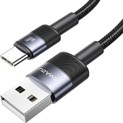 Usams JEKLENI KABEL ZA HITRO POLNJENJE USB NA USB-C 3A 1,2 M ZA TELEFON, (21980535) Cene