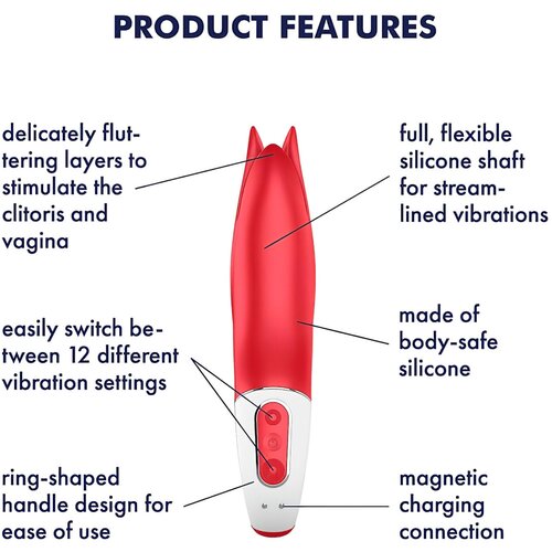Satisfyer Vibrator Power Flower Slike