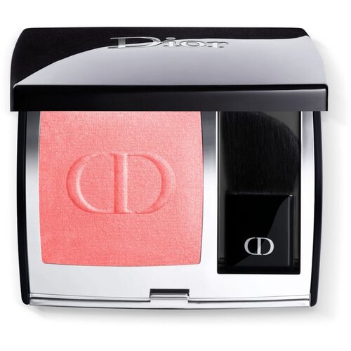 Dior Rouge Blush kompaktno rdečilo s čopičem in ogledalom odtenek 028 Actrice (Satin) 6,7 g Slike