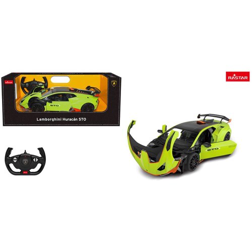  R/C avto 1:14 Lamborghini Huracan STO Zelena RASTAR Cene