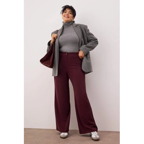 Trendyol Ženske pantalone Tbbaw26Ar00024, Bordo Cene