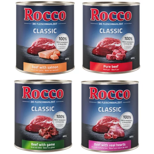 Rocco Ekonomično pakiranje za gurmane: Classic 24 x 800 g - Miješano pakiranje III