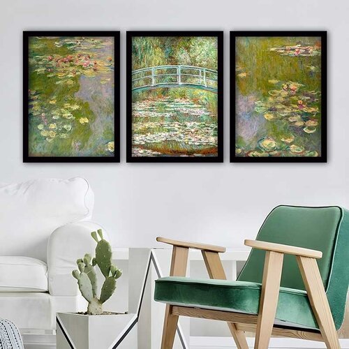 Wallity Set uramljenih slika 3SC_UN2680947, 3 dijela Cene
