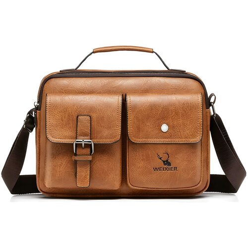 IZMAEL Muška Crossbody Torba WEIXIER JO-25272 - Smeđa Cene
