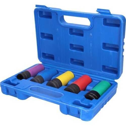 Brilliant tools Set kovanih gedora za alu felne, 5 komada, Srebrne boje Cene