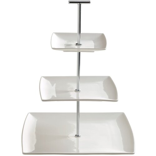 Maxwell williams 3-stopenjski porcelanast etažer Maxwell &amp;amp; Williams East Meets West Slike