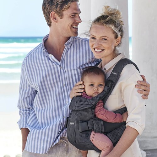 Baby Bjorn kenguru One Air Mesh 3D anthracite 098013 Slike