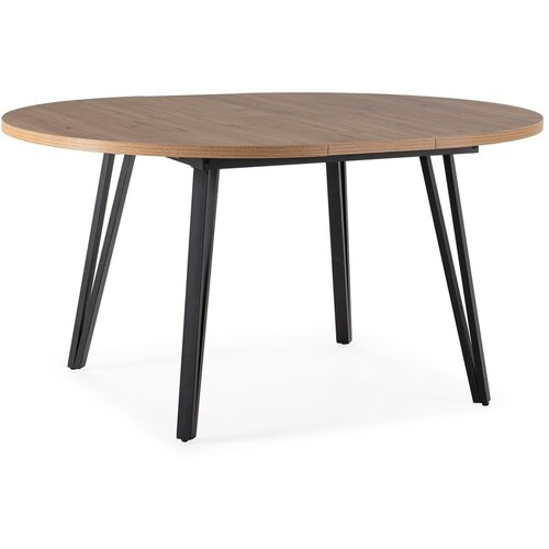 Marckeric Okrogla raztegljiva jedilna miza v naravni barvi &amp;oslash; 120 cm Cleo &amp;ndash; Slike