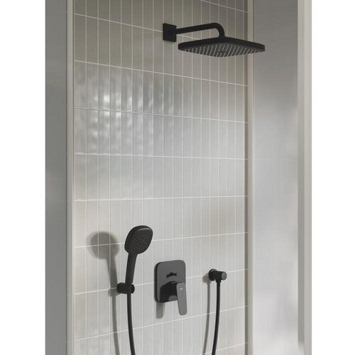 Grohe 1017782430 cubeo pokrivna plo&amp;scaron;ča črna Slike