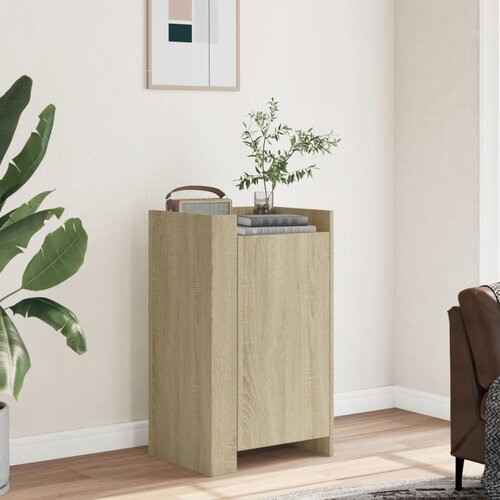 vidaXL Komoda sonoma hrast 45x35x75 cm inženirski les Cene