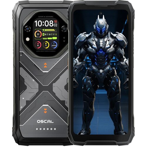 OSCAL tank 1 pametni robustni telefon 16GB + 512GB, črn, (5000234166) Cene