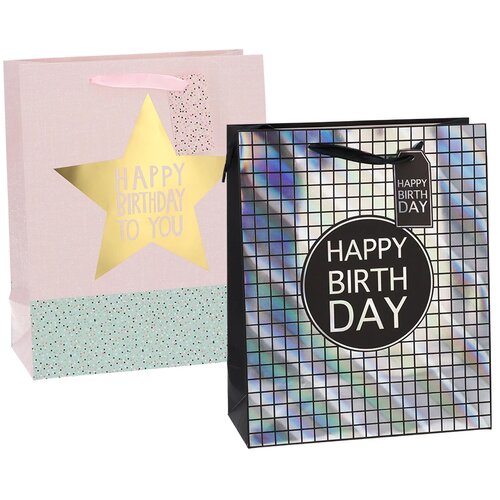  Premia, ukrasna kesa, Happy birthday, shiny - odaberite veličinu Cene