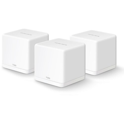 Lan Router Mercusys Halo H30G(3-pack) v1, AC1300 Whole Home Mesh Wi-Fi5 System (62663) Cene