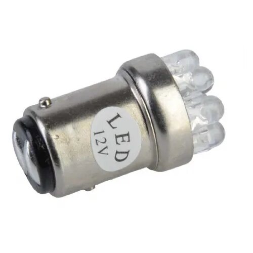 Cabletech Avtomobilska žarnica, G18,5, 9 x LED, 12 V, bela Slike