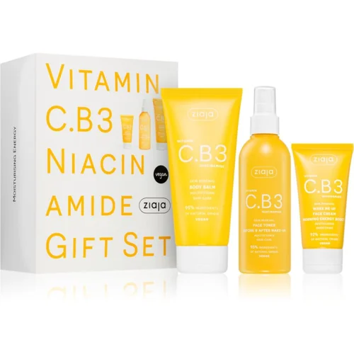 Ziaja Vitamin C.B3 Niacinamide poklon set (za lice i tijelo)