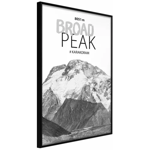  Poster - Peaks of the World: Broad Peak 20x30