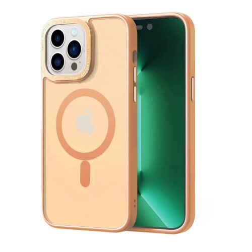  ZenCase magsafe maska za iPhone 14 plus dark yellow Cene