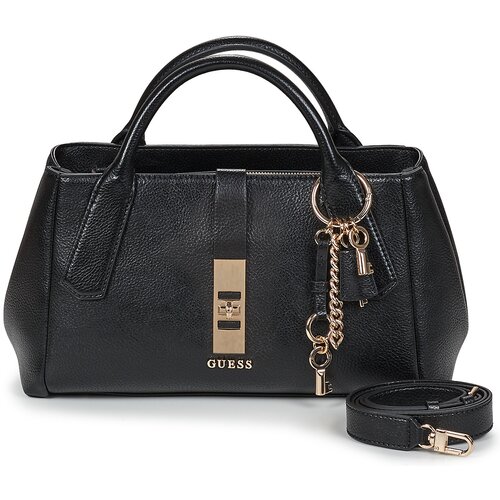 Guess BROOKE HIGH SOCIETY SATCHEL Crna Cijene