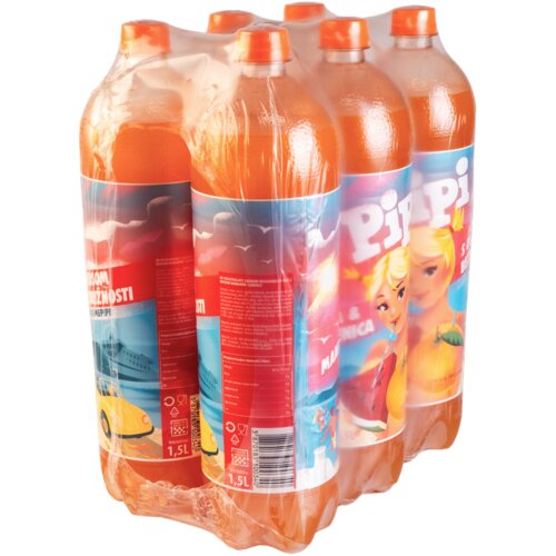 Pipi Mandarina - Lubenica 1,5l / 6 kom / XXL Cene