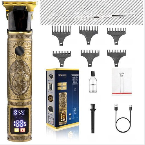 INF Električni strižnik za mo&amp;scaron;ke z digitalnim zaslonom in motivom leva, (5000072140) Slike