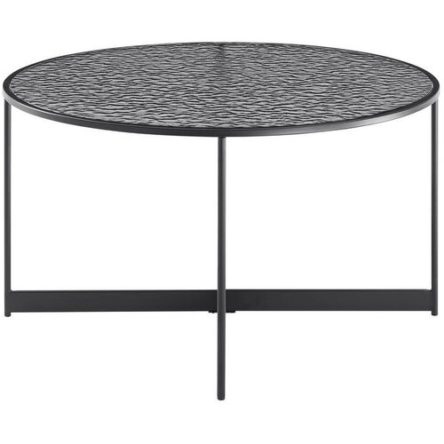 Livetastic Klubska Miza Black, Črna, &amp;Oslash; 80cm Slike