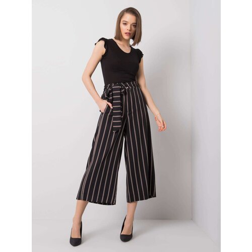 RUE PARIS Trousers-CHA-SP-0430.41P-black-beige Cijene