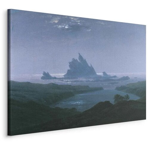  Slika - Caspar David Friedrich &ndash; Cliff reef on the beach 90x60 Standard Cijene