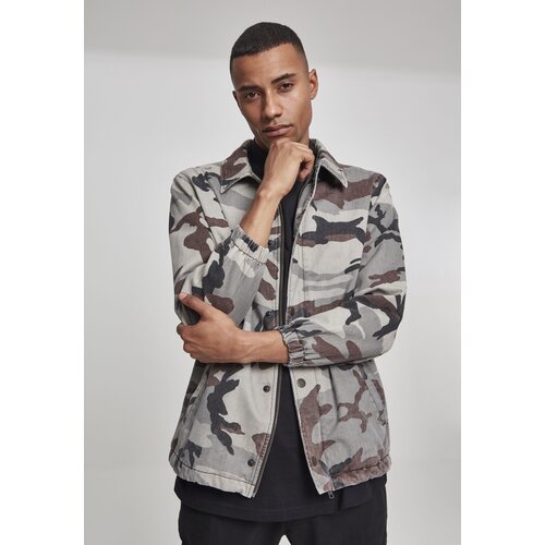 Urban Classics Camouflage cotton jacket gray camouflage Cijene