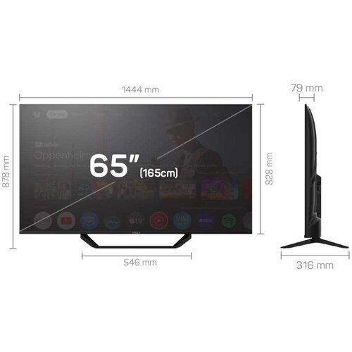 Tesla TV 65E655BUS 4K Google Powered by Google Google Assistant Cijene