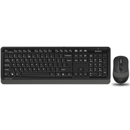 A4Tech A4-FG1010 Fstyler Bezicna tastatura YU-LAYOUT + bezicni mis USB, Grey Cene