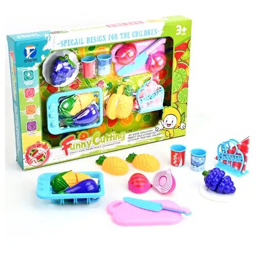 Magic Toys Set za igru ​​sa zabavnom rezanom hranom Cene