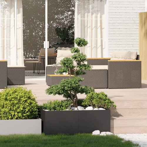  Sadilica crna 100x100x40 cm od čelika Slike