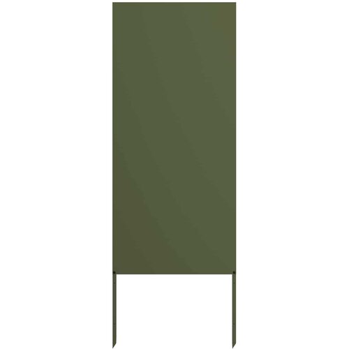 VidaXL Privatnost u vrtu Rezbarija Maslinovo zelena 50 x 140 cm - Maslinastozelena Jednostavno 50 x 140 cm Slike