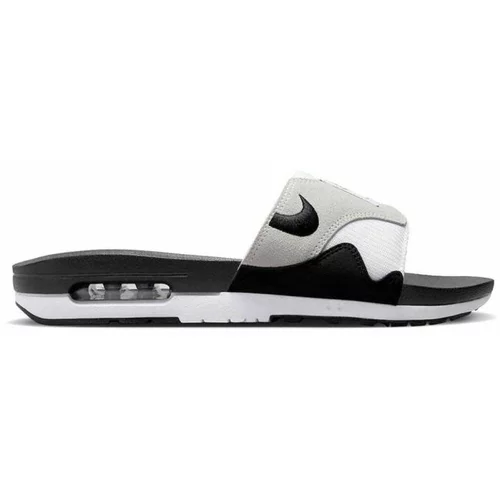 Nike Natikači Air Max 1 Slide DH0295 102 White/Black/Lt Neutral Grey