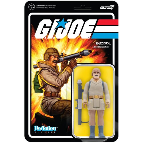 Grupo figura reaction gi joe bazooka artic, (20838844) Slike