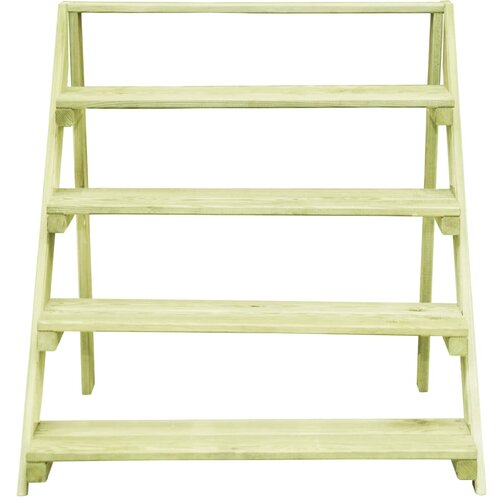 Maison Chic Stalak za biljke 80 x 80 x 80 cm od impregnirane borovine Slike